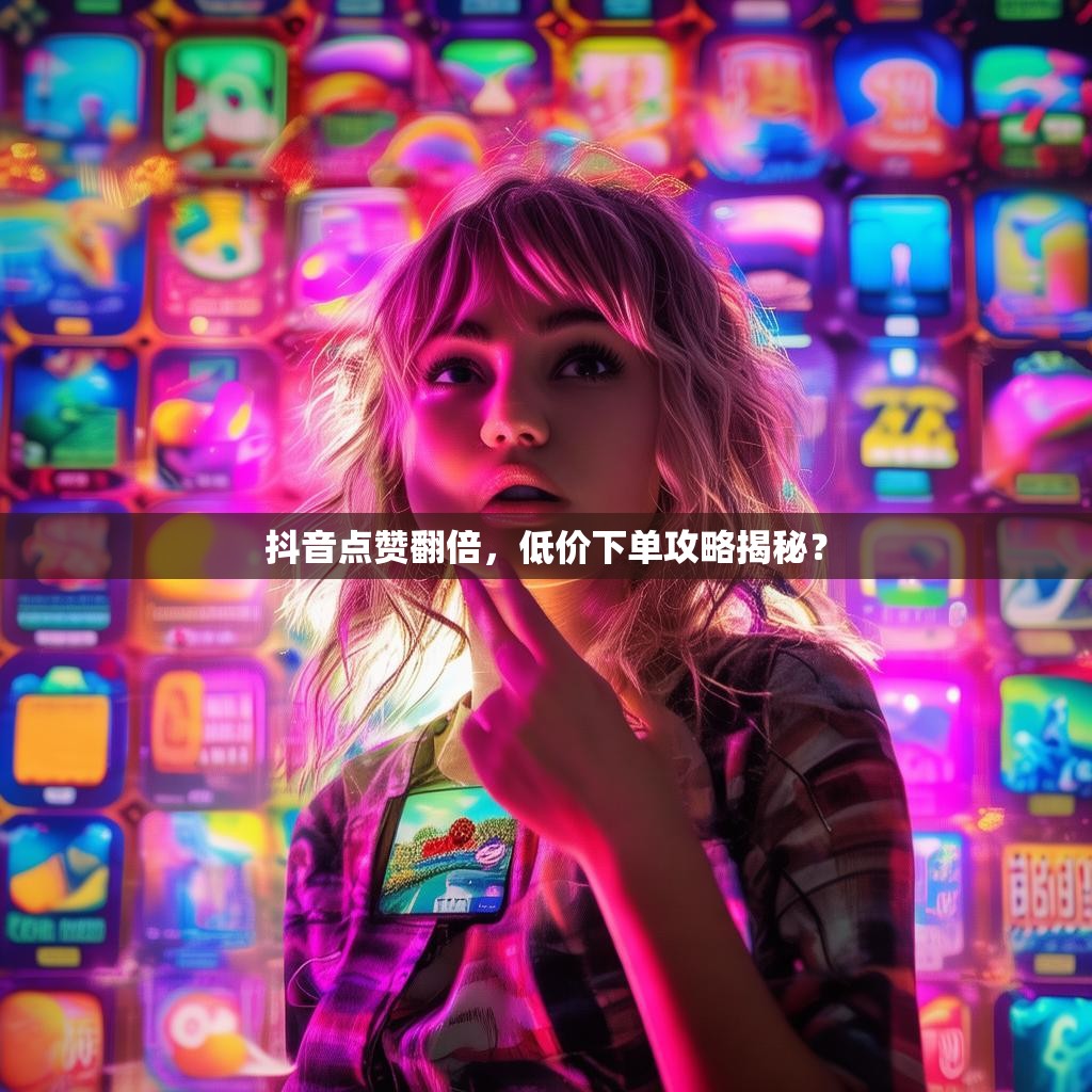 抖音点赞翻倍，低价下单攻略揭秘？