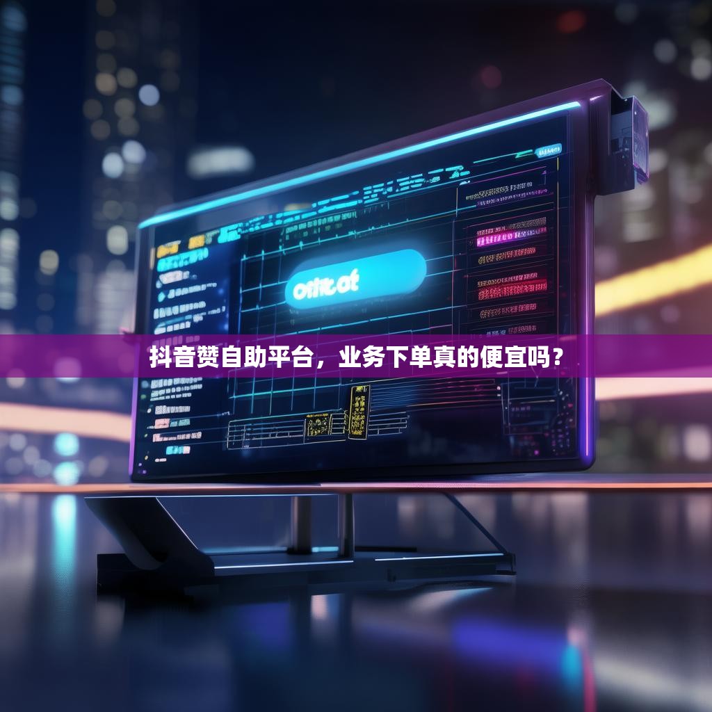 抖音赞自助平台，业务下单真的便宜吗？