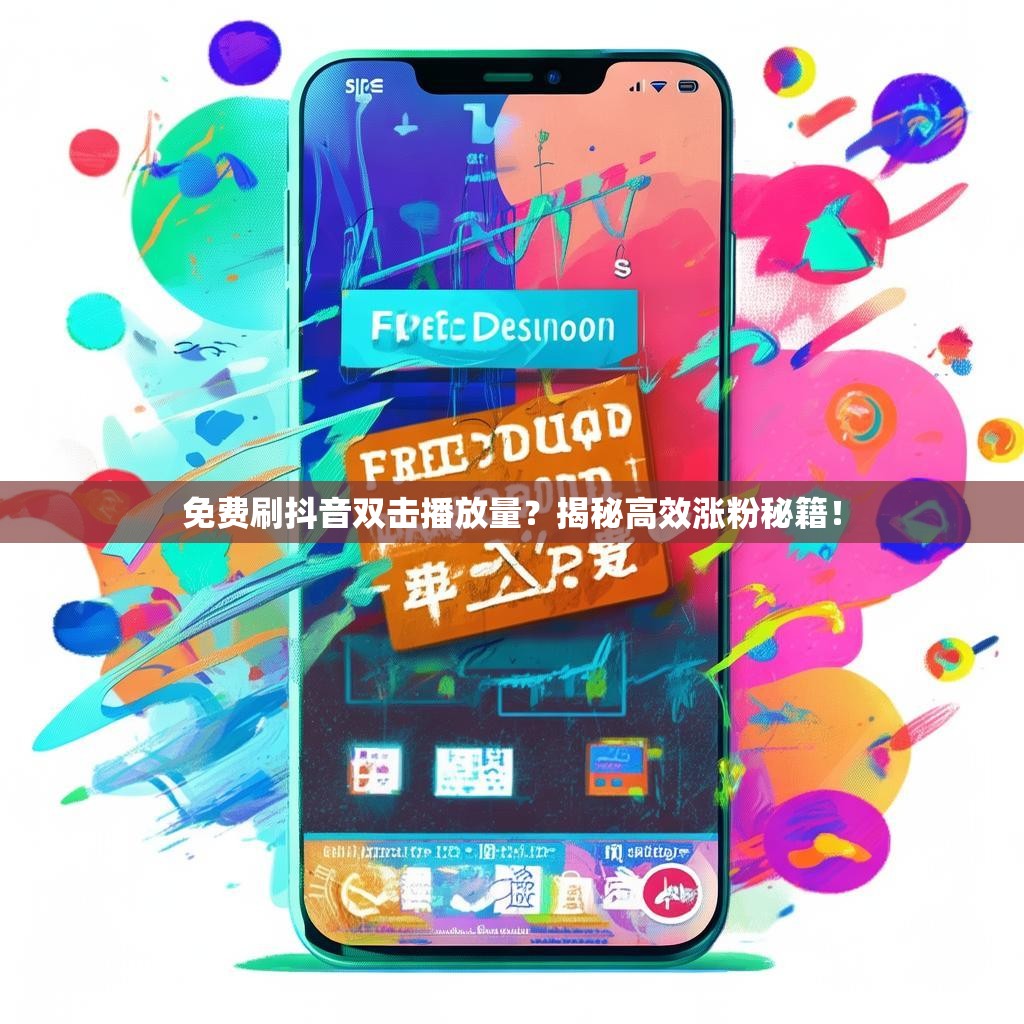 免费刷抖音双击播放量？揭秘高效涨粉秘籍！