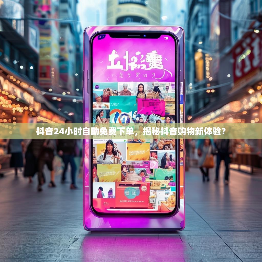 抖音24小时自助免费下单，揭秘抖音购物新体验？