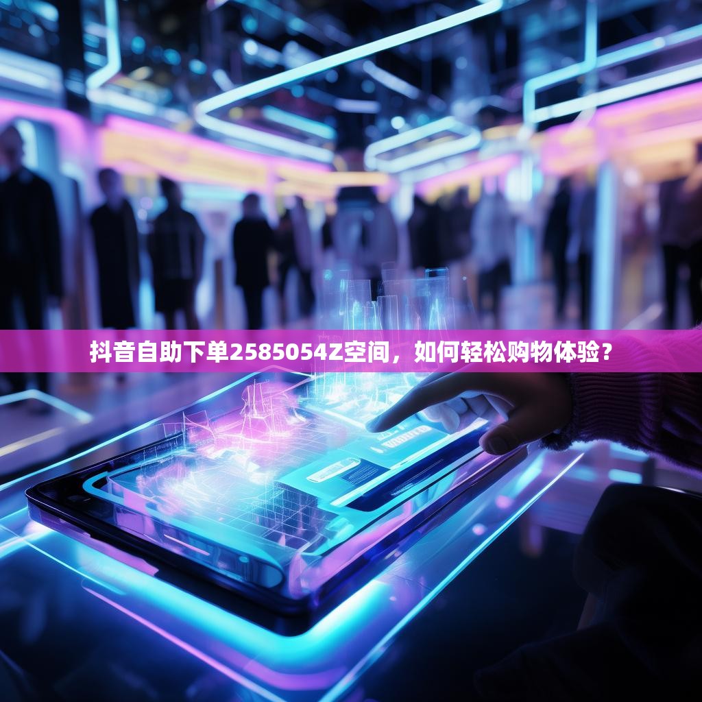 抖音自助下单2585054Z空间，如何轻松购物体验？