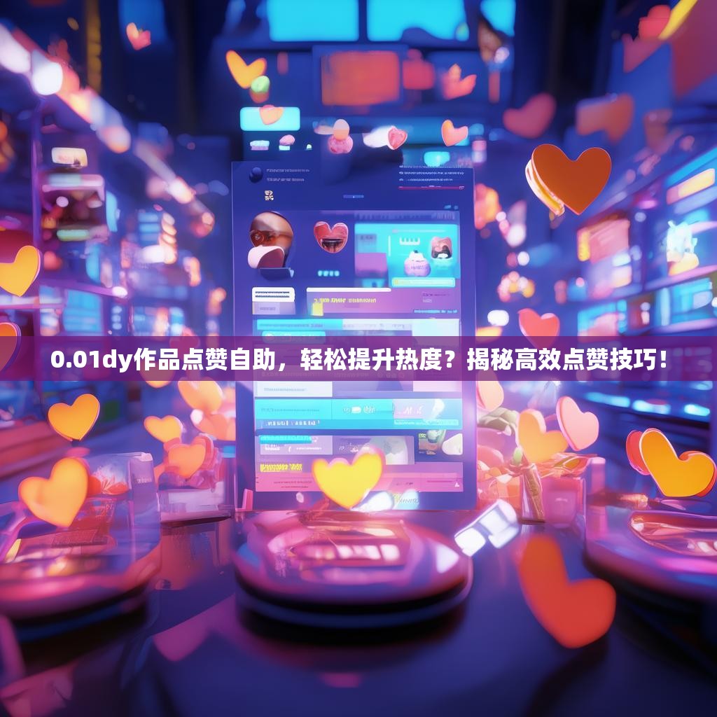 0.01dy作品点赞自助，轻松提升热度？揭秘高效点赞技巧！