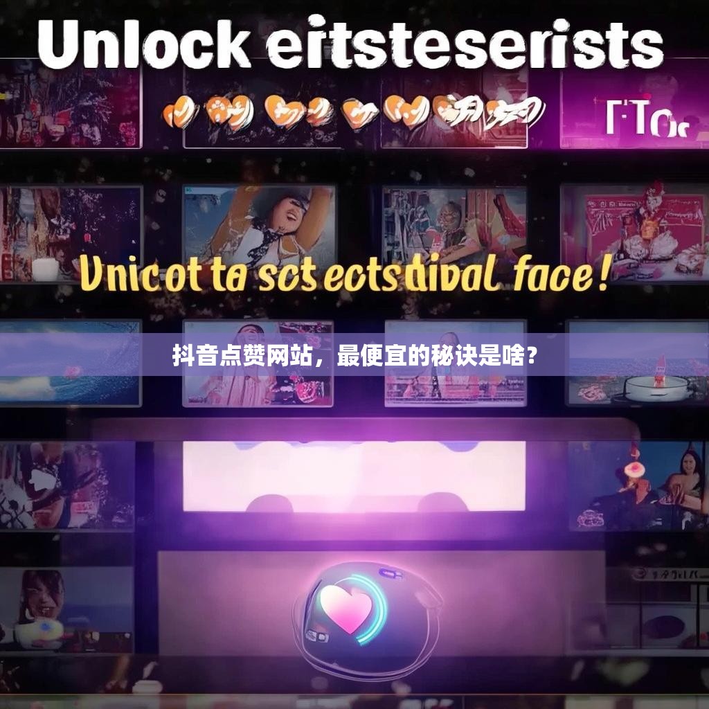 抖音点赞网站，最便宜的秘诀是啥？
